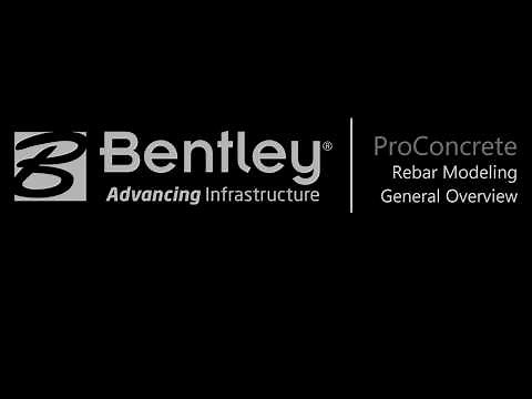 ProConcrete - Modeling Rebar General Overview