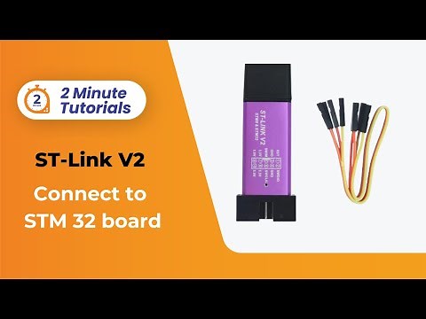 How to connect ST-Link V2 to STM 32 board Step-by-Step Guide | Robu’s Two Minute Tutorial | Robu.in