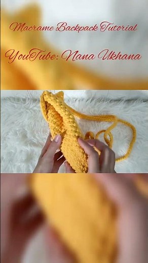 Easy Macrame Bucket Backpack Tutorial || Macrame Backpack for Beginners