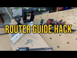 Making A Router Edge Guide