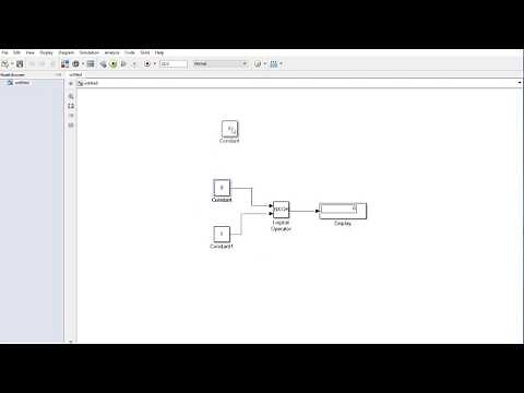How to use MATLAB Simulink Logical Operator block
