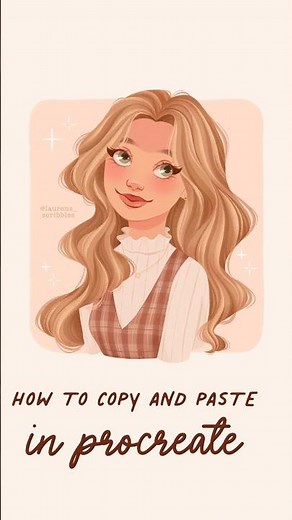 How to Copy and Paste in Procreate #shorts