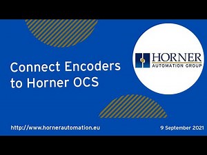Connect Encoders to Horner OCS