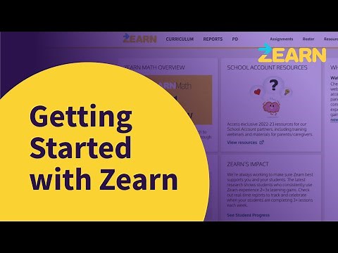 How to Get Started with Zearn