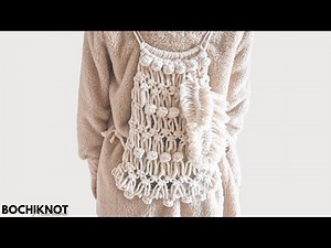 How to Make a Macrame Drawstring Backpack