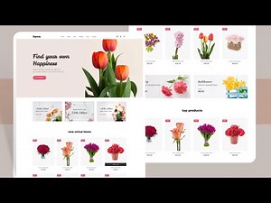 How to Create a Professional eCommerce Website in HTML CSS And JavaScript - 2023