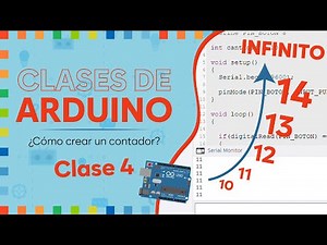 ¿Cómo puedo crear un CONTADOR con ARDUINO en TINKERCAD? | Clase 4