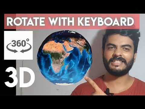 I Coded this 3D Globe Animation using Python