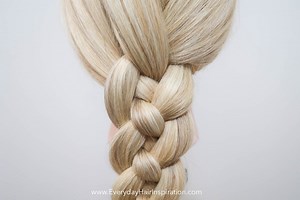 How To 4 Strand Braid For Beginners - Everyday Hair inspiration
