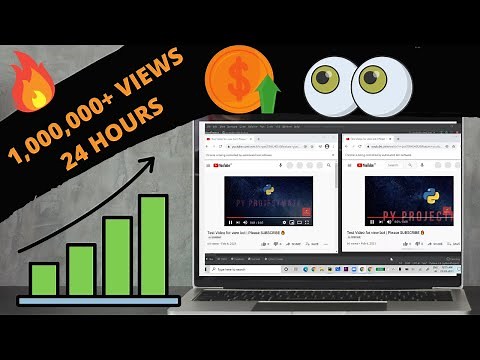 View Bot for Youtube : Increase Youtube views using Python 🔥