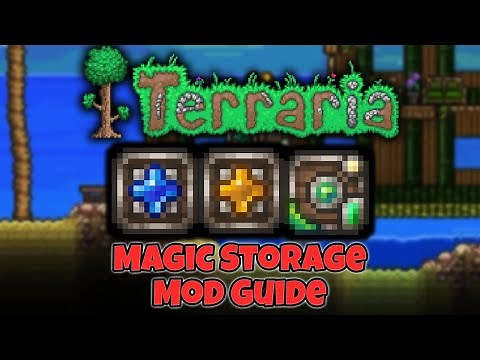 Magic Storage Mod Guide 2020 Terraria Mod Showcase