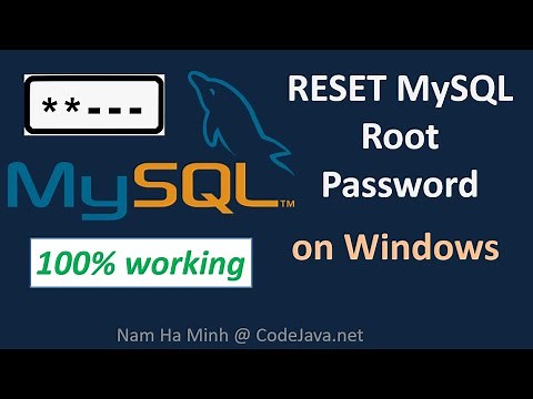 How to Reset MySQL Root Password on Windows (100% working)