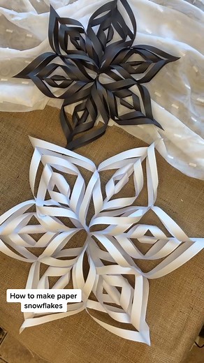 DIY Paper Snowflake Tutorial: Craft Christmas Decorations
