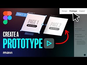 Figma Basics: How To Set Up A PROTOTYPE (Tutorial)