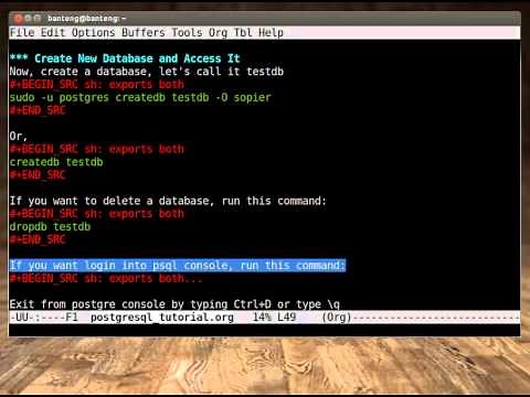 Python Tutorial - PostgreSQL Database Part 1