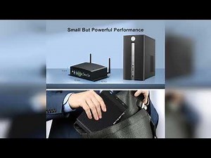 Review: Industrial PC i7 10810U Fanless Mini Desktop PC 8GB RAM 1TB SSD 4K 2HD DP Dual LAN GPI...