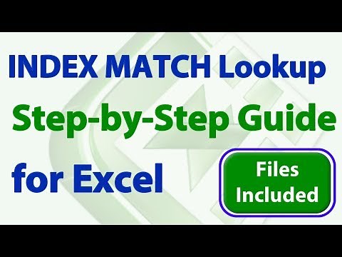 How to Use INDEX MATCH Lookups in Excel - Step by Step Guide