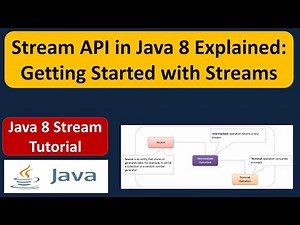 Stream API in Java 8 Explained: Getting Started with Streams | Java 8 streams | Streams in Java 8