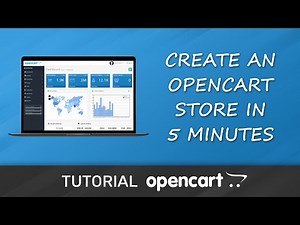 Create a New OpenCart Store in 5 minutes