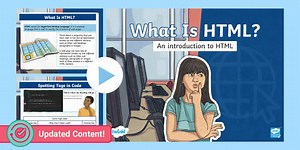 What Is HTML? KS2 PowerPoint