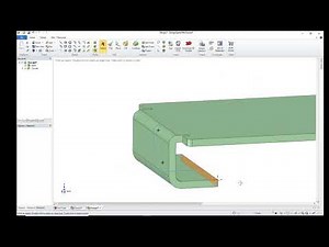 DesignSpark Mechanical: Basic sheet metalwork #1