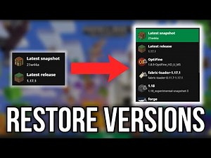 Transfer Your Minecraft Versions To The New Launcher