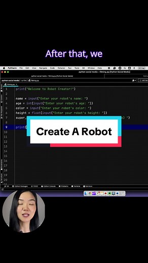Create a Robot with Python Coding