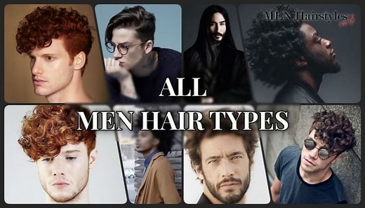 Guide: Absolutely All Men Hair Types (Video   Examples) | Men Hairstyles World