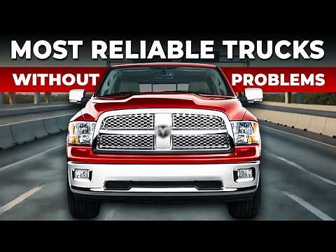15 Most Reliable Pickup Trucks Ever Made