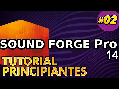Sound Forge Pro 14: Cómo usar, Principiantes. Editar, grabar, masterizar audio. Tutorial 02