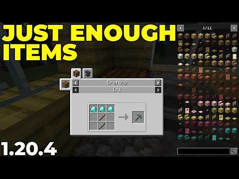 How To Download & Install Just Enough Items 1.20.4 (JEI Mod)