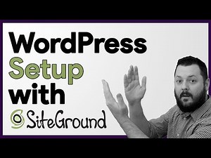 New To Siteground? Here's How To Setup Your Website