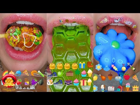 1 HOUR COMPILATION Satisfying ASMR Mukbang Eating 먹방