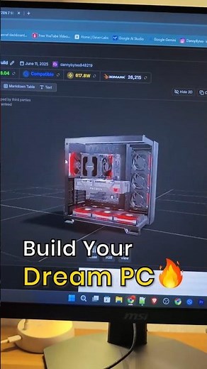 Build Your Dream Gaming PC in 3D! 🔥 | Best Website for PC Builds