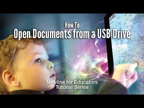 How To: Open Documents from a USB Drive