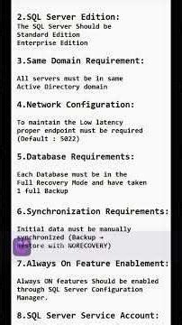 SQL Server Always On Prerequisites 🔥 | DBA Interview Q18 | Must Know Before Configuration
