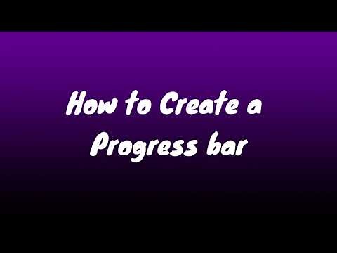 How to Create Progress bar in Microsoft Access