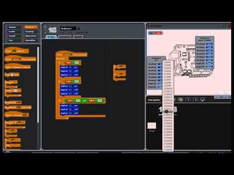 Control one Arduino with another using Bluetooth and Scratch for Arduino