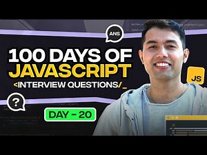 100 Days of JavaScript Coding Challenges || Day #20