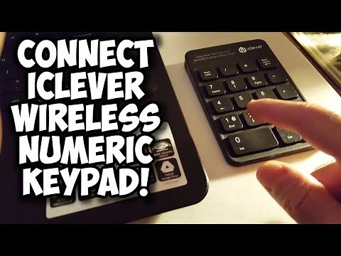 Connect iClever Wireless Numeric Keypad