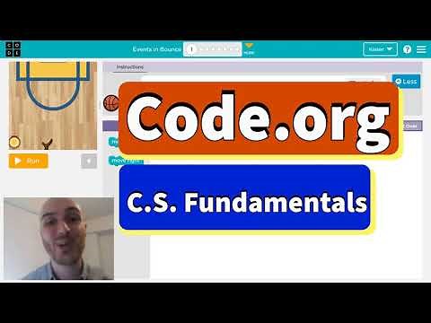 Code.org Course D | Lesson 6 Events in Bounce | All Answers Explained | C.S. Fundamentals