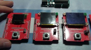 Arduino library for 4D Systems OLED displays