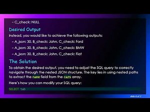 How to Run a Query that Returns a JSON Array into a PL/SQL Table?