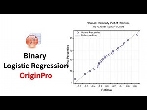Binary Logistic Regression in OriginPro | Logistic Regression