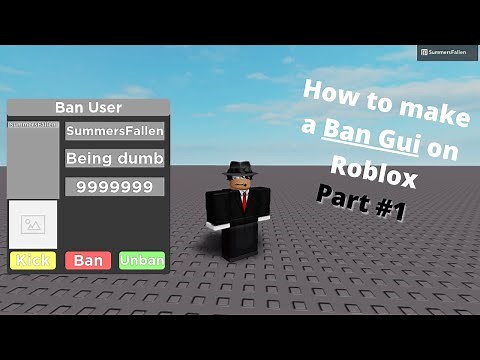 How to make a CUSTOM admin GUI [Part #1] (Roblox Scripting Tutorial)