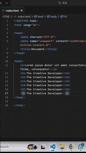 See Your HTML Code in Action! | The Creative Developer