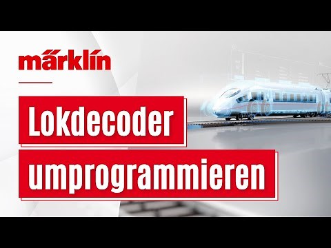 Aktuelle Lokdecoder mit der Märklin Control Unit (6021) umprogrammieren