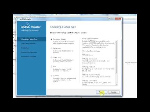 Download and install mysql community server step by step tutorial