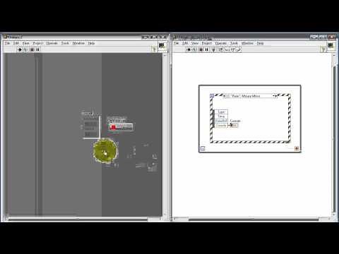 NI LabVIEW: Display mouse coordinates