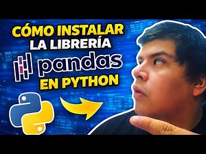 How to install the Pandas library in Python.